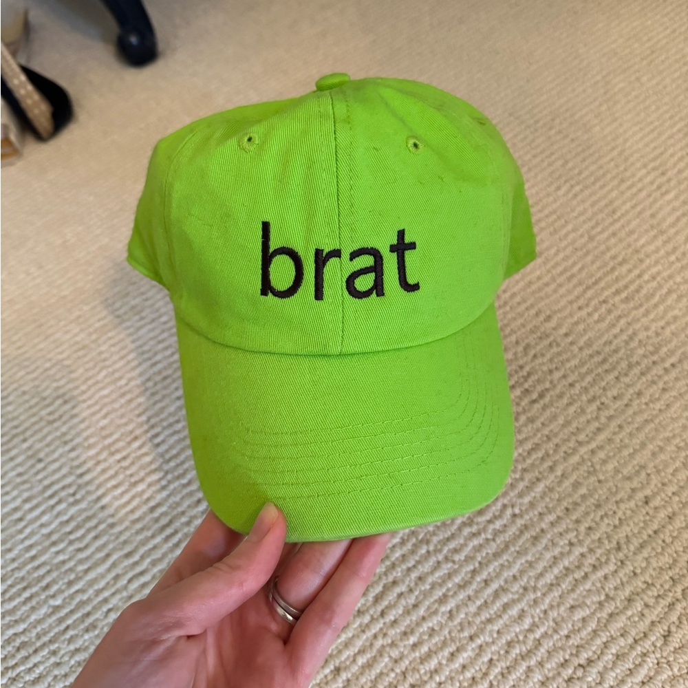 Brat Green Hat